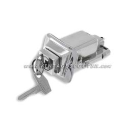 Serrure de rechange pour selle PX Arco - Disc chromée